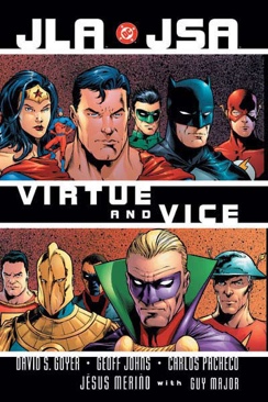 JLA/JSA: Virtue and Vice - Geoff Johns Jesus Merino (DC Comics - Hardcover) book collectible [Barcode 9781563899379] - Main Image 1
