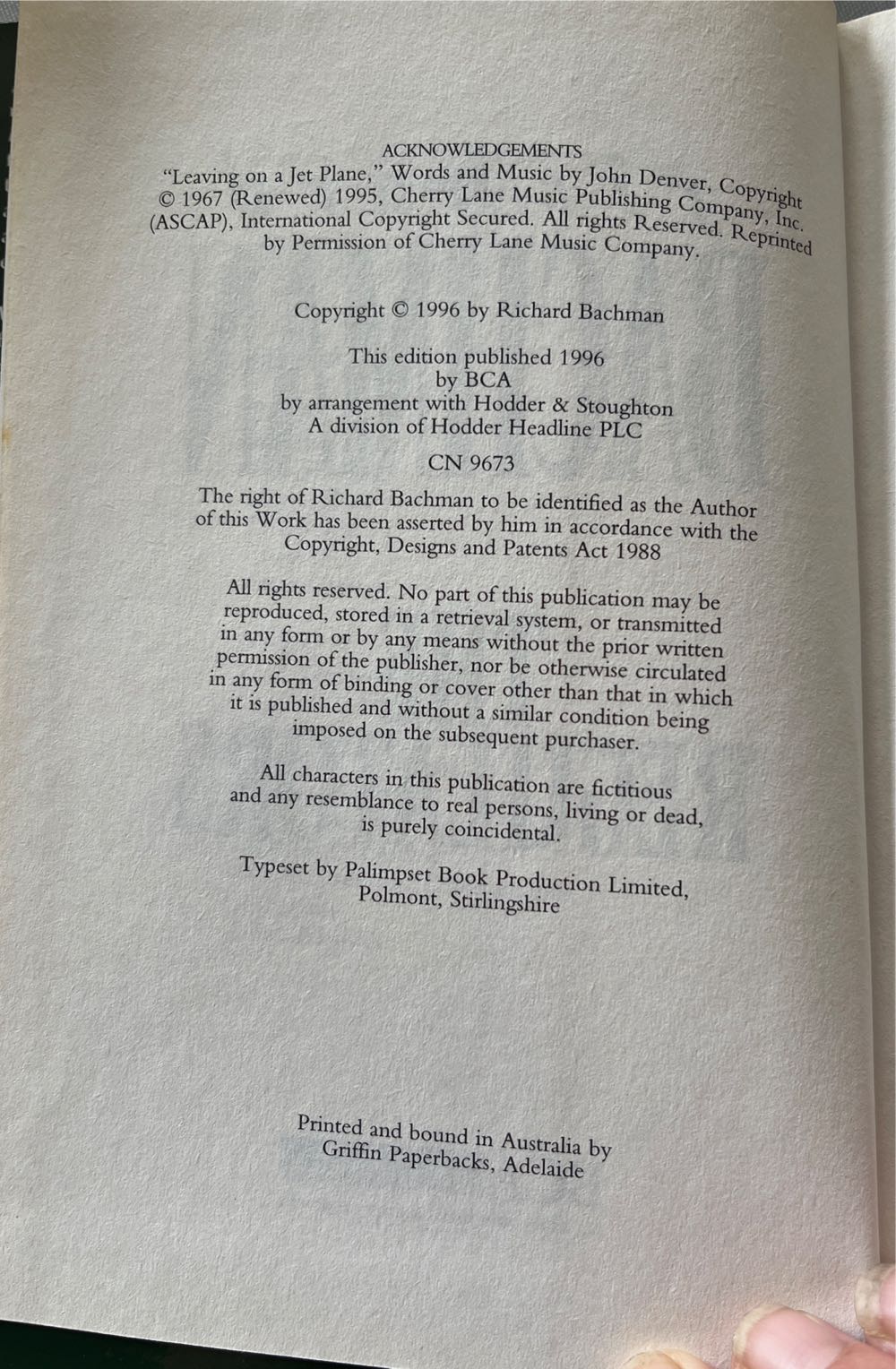 The Regulators - Richard Bachman (Book Club Associates London - Hardcover) book collectible - Main Image 3