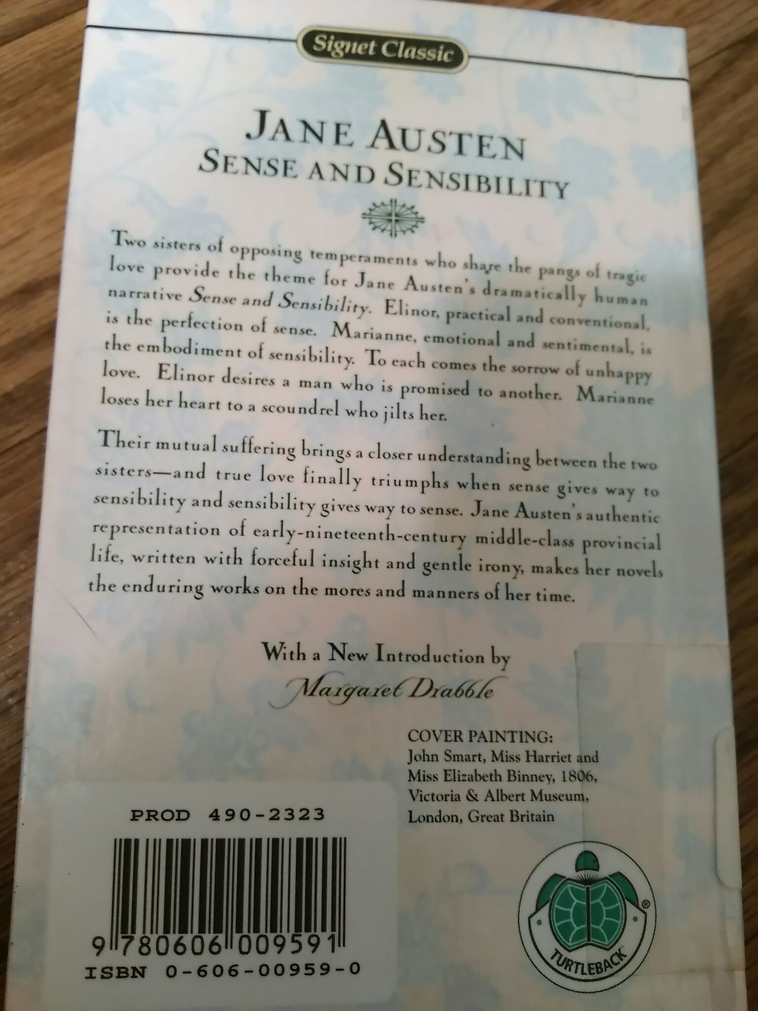 Sense and Sensibility - Austen (Turtleback) book collectible [Barcode 9780606009591] - Main Image 2