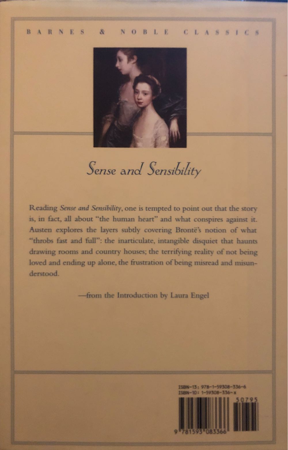 Sense and Sensibility - Jane Austen (Barnes & Noble, Inc. - Hardcover) book collectible [Barcode 9781593083366] - Main Image 3