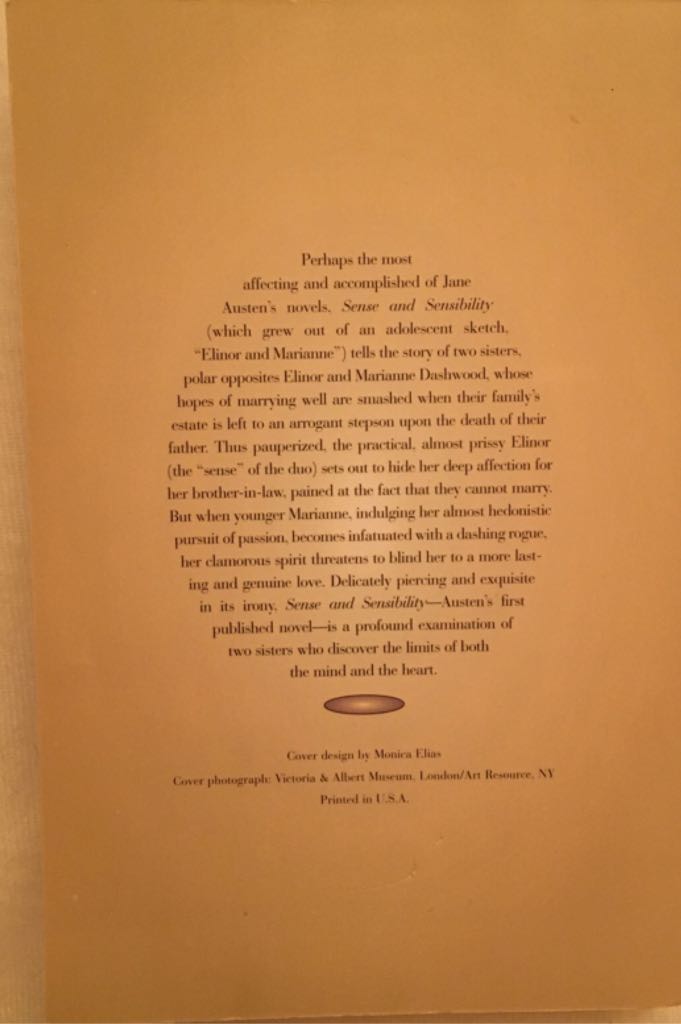 Sense and Sensibility - Austen, Jane (Quality Paperback Book Club - Paperback) book collectible - Main Image 2