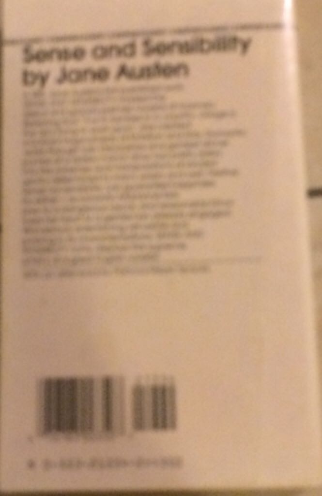 Sense and Sensibility - Austen book collectible - Main Image 2