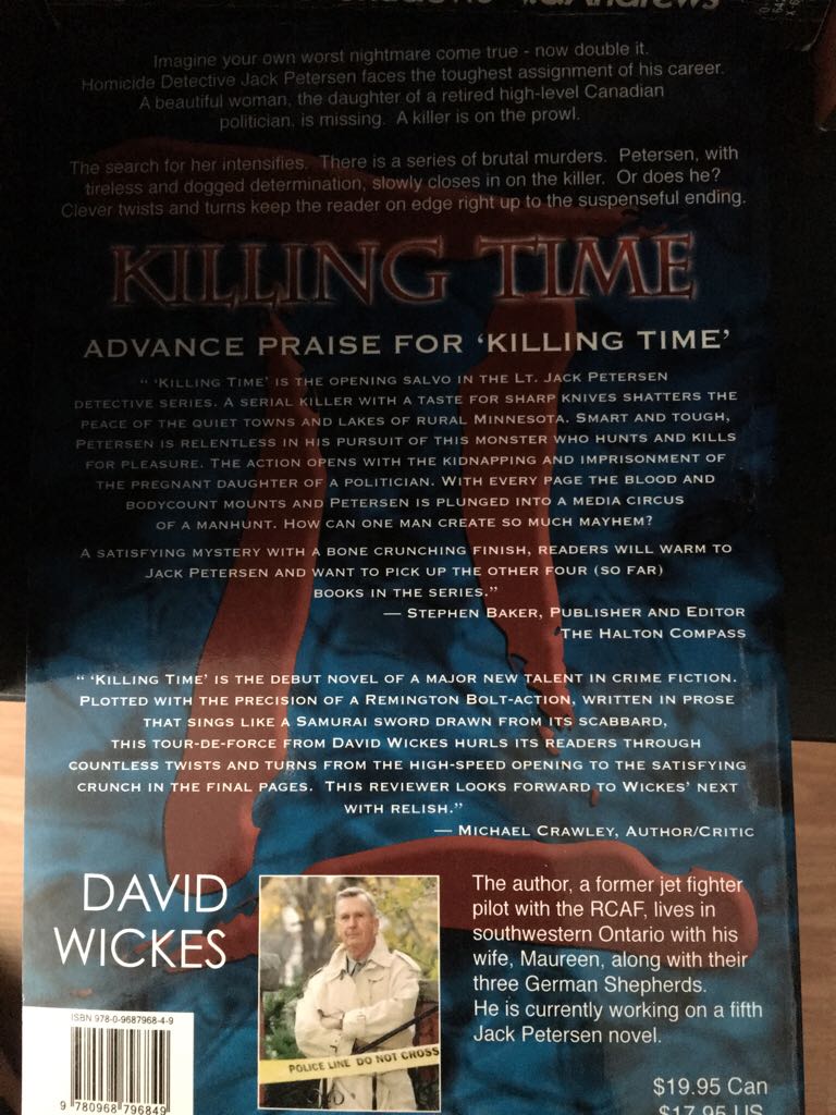 Killing Time  (Paperback) book collectible - Main Image 2