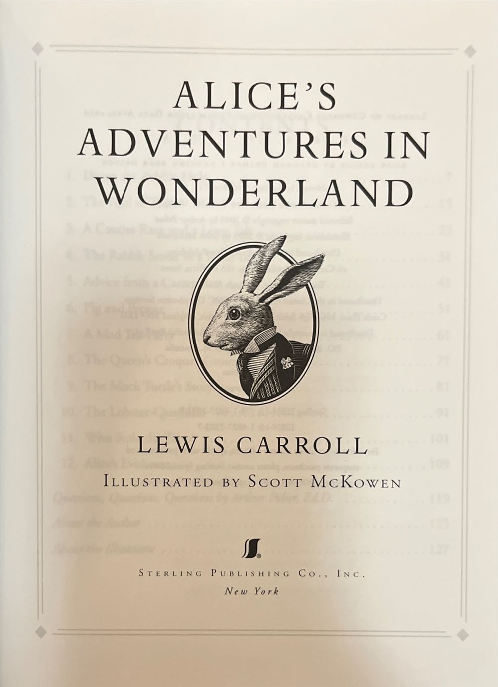 Alices Adventures In Wonderland - Lewis Carroll (Sterling Publishing Co., Inc. - Hardcover) book collectible [Barcode 9781402725029] - Main Image 3