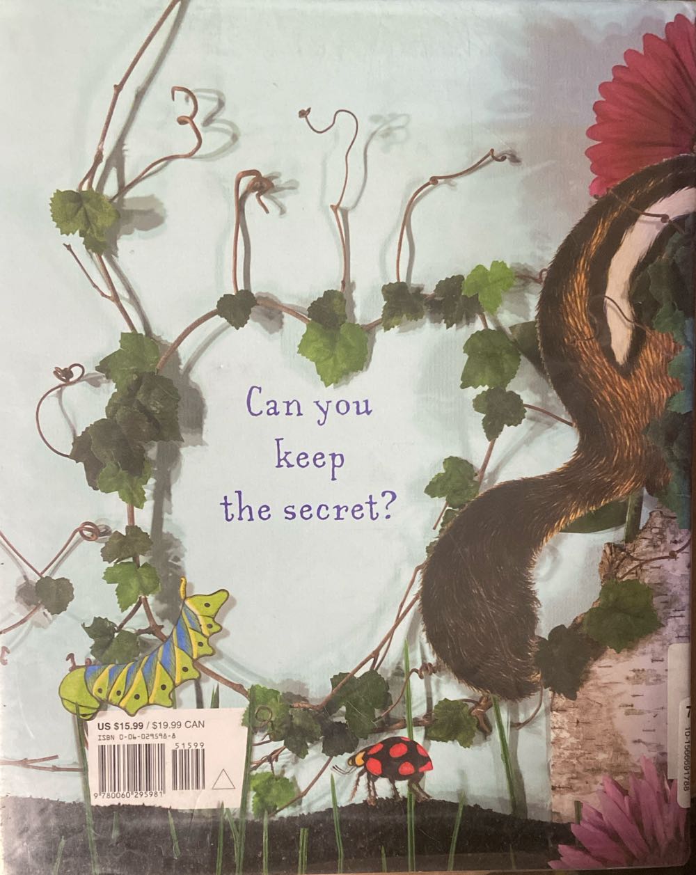 The Secret - Lindsay Barrett George (Harper Collins - Hardcover) book collectible [Barcode 9780060295981] - Main Image 2