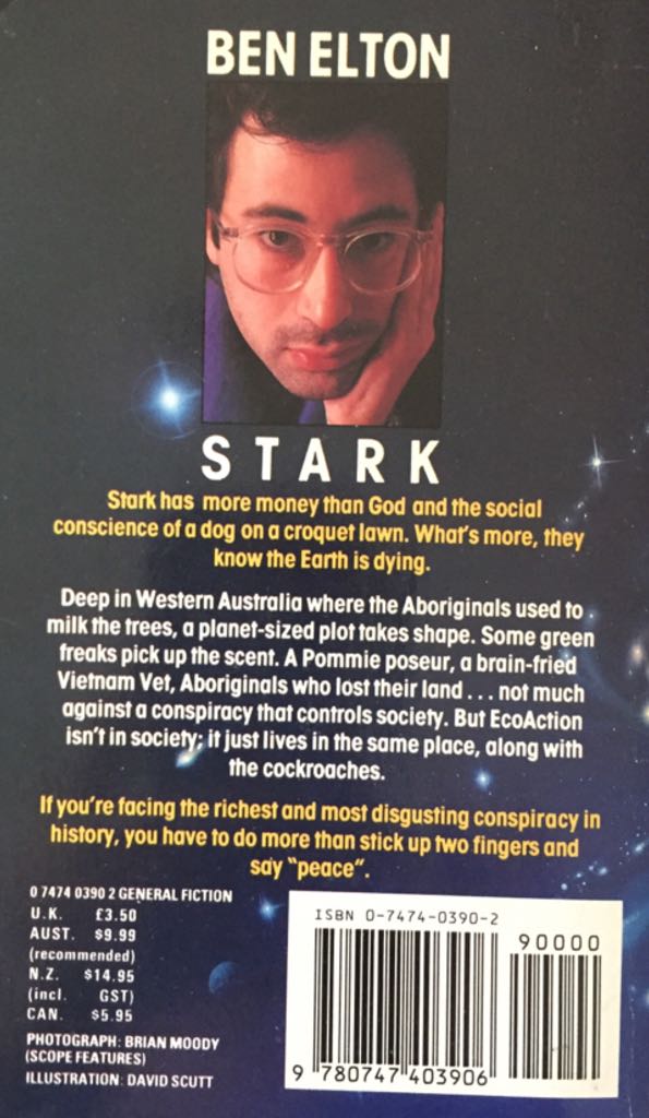 Stark - Ben Elton (Sphere Books Ltd. - Paperback) book collectible [Barcode 9780747403906] - Main Image 2