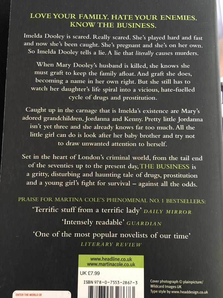 The Business - Martina Cole (Paperback) book collectible [Barcode 9780755328673] - Main Image 2