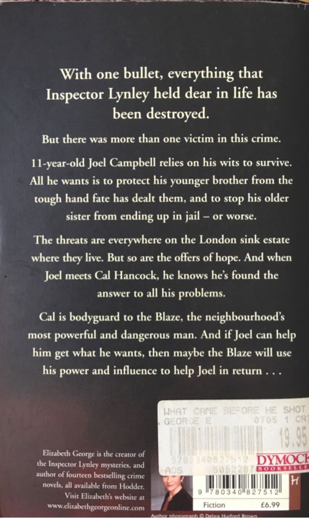What Came Before He Shot Her - Elizabeth George (Hodder & Stoughton - Paperback) book collectible [Barcode 9780340827512] - Main Image 2