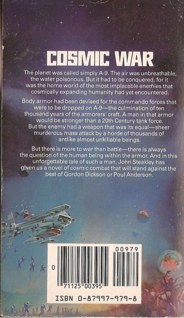 Armor - John Steakley (Daw Books - Paperback) book collectible [Barcode 9780879979799] - Main Image 2