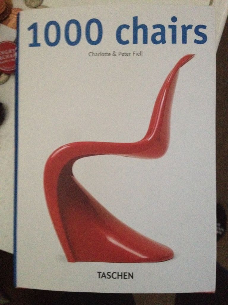 1000 Chairs - Charlotte Fiell (Taschen America Llc - Hardcover) book collectible [Barcode 9783836546744] - Main Image 1