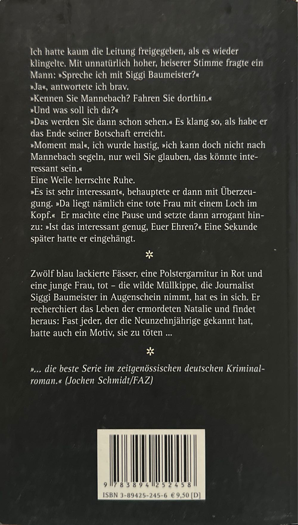 Eifel-MÃ¼ll - Berndorf, Jacques book collectible [Barcode 9783894252458] - Main Image 2