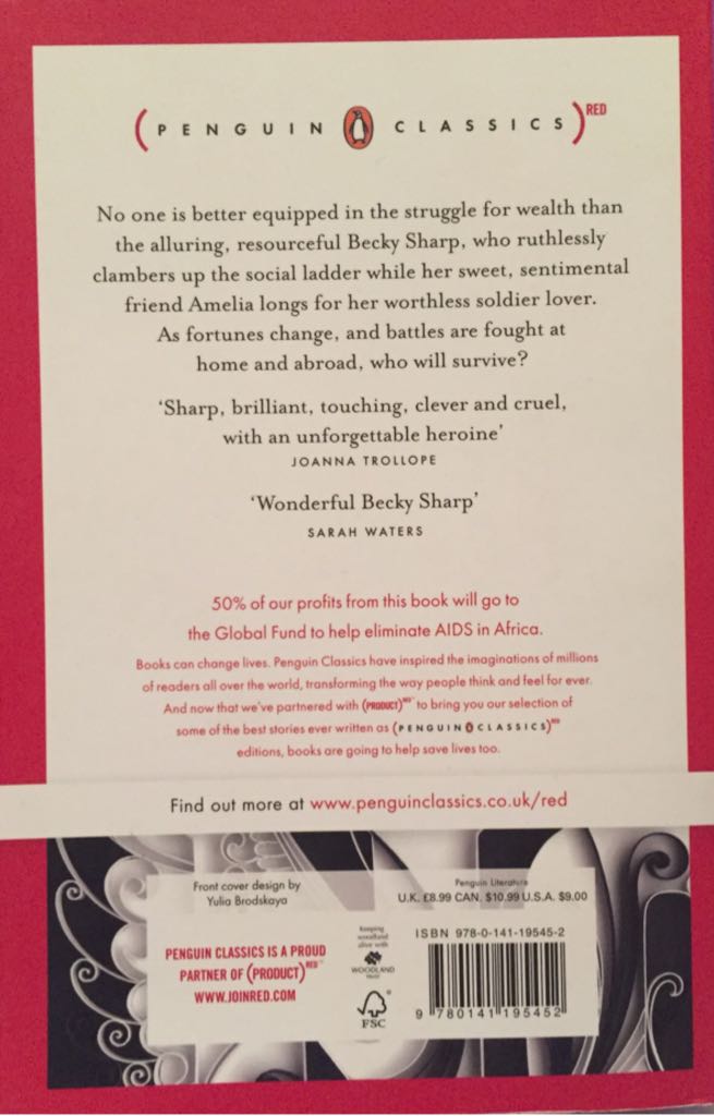 Vanity Fair - Makepeace Thackeray (Penguin Classics - Paperback) book collectible [Barcode 9780141195452] - Main Image 2