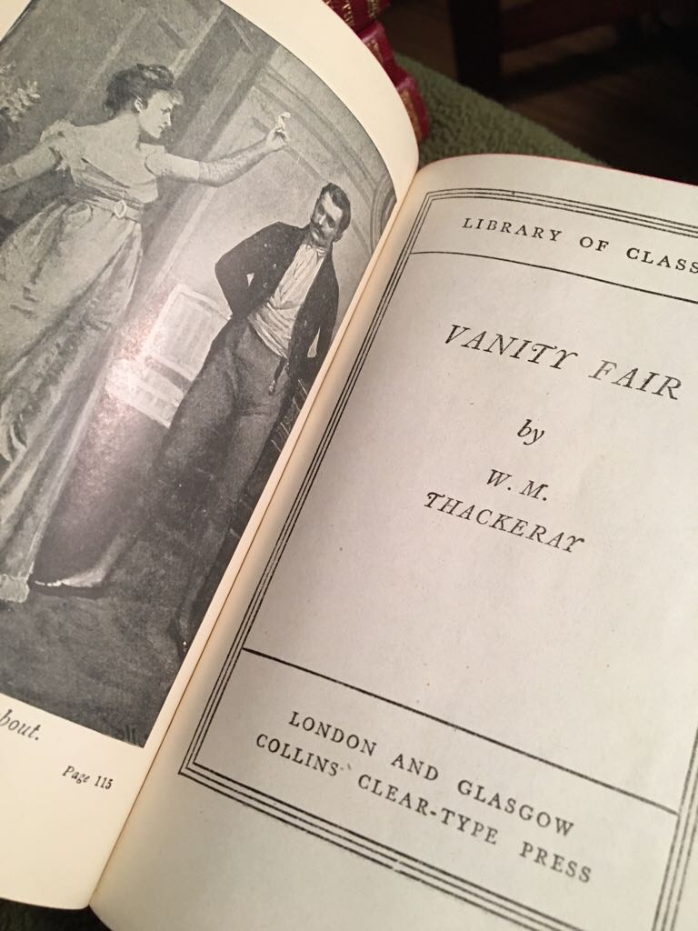 Vanity Fair - William Thackeray (Collins Clear -Type Press, London And Glasgow) book collectible - Main Image 2
