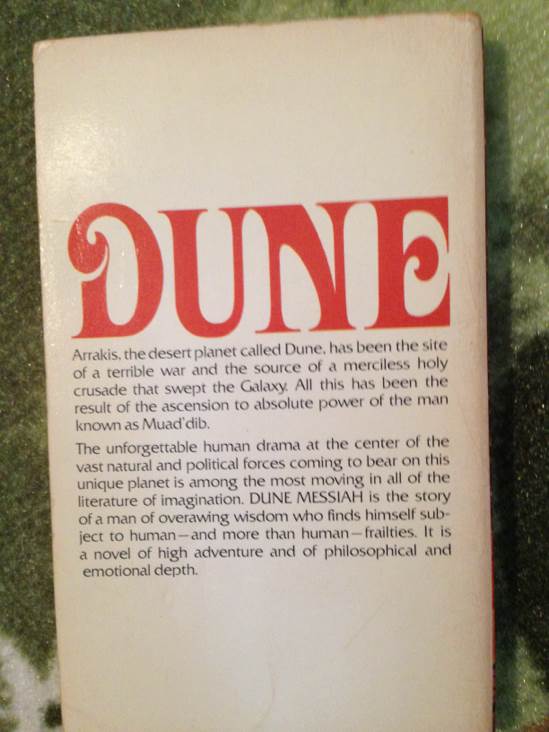 Dune Messiah  (A Berkley Book) book collectible [Barcode 9784250434600] - Main Image 2