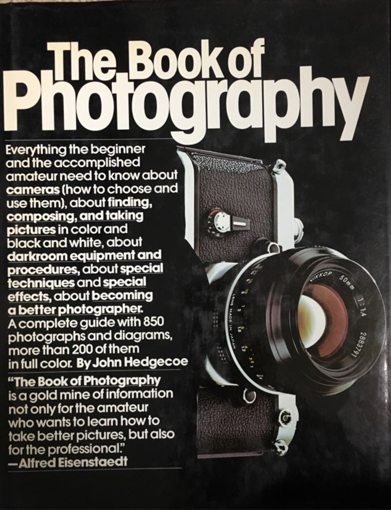The Book Of Photography - Hedgecoe, John book collectible - Main Image 1