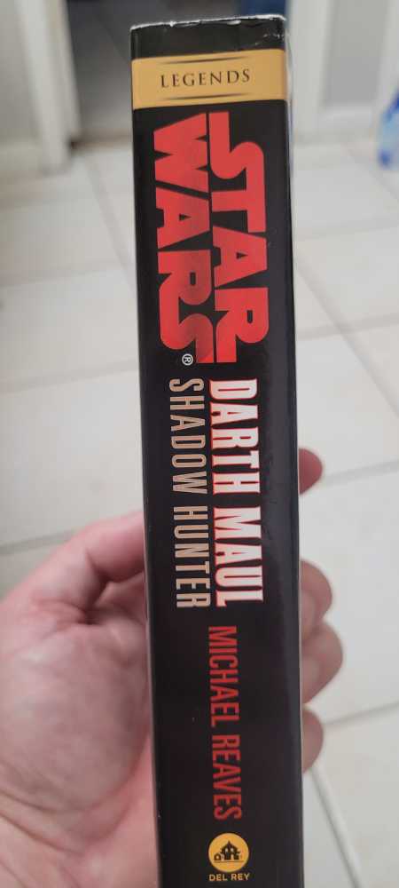 Star Wars Darth Maul Shadow Hunter - Michael reeves (Lucas Books - Paperback) book collectible [Barcode 0345435419] - Main Image 3