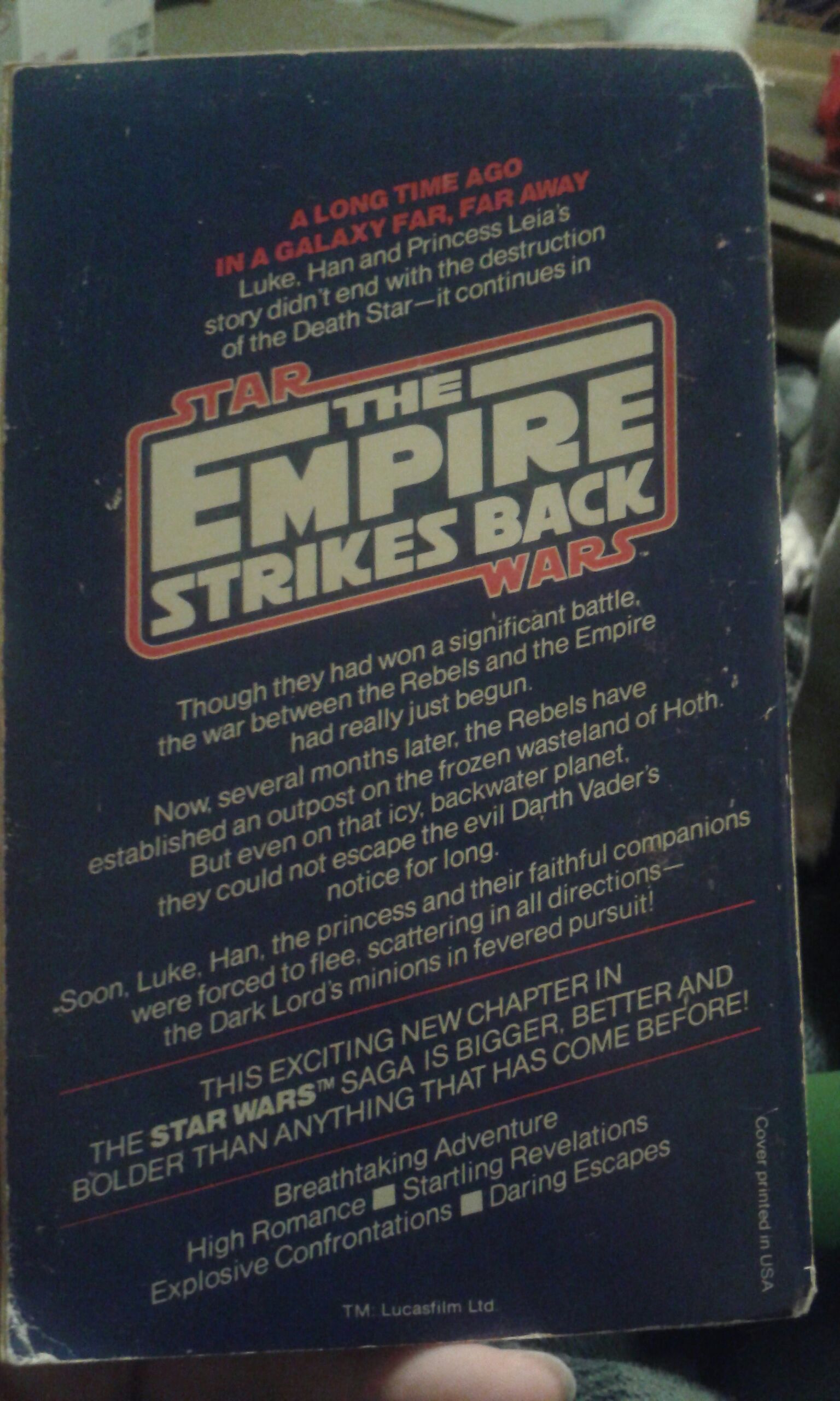 Star Wars: The Empire Strikes Back  book collectible - Main Image 2
