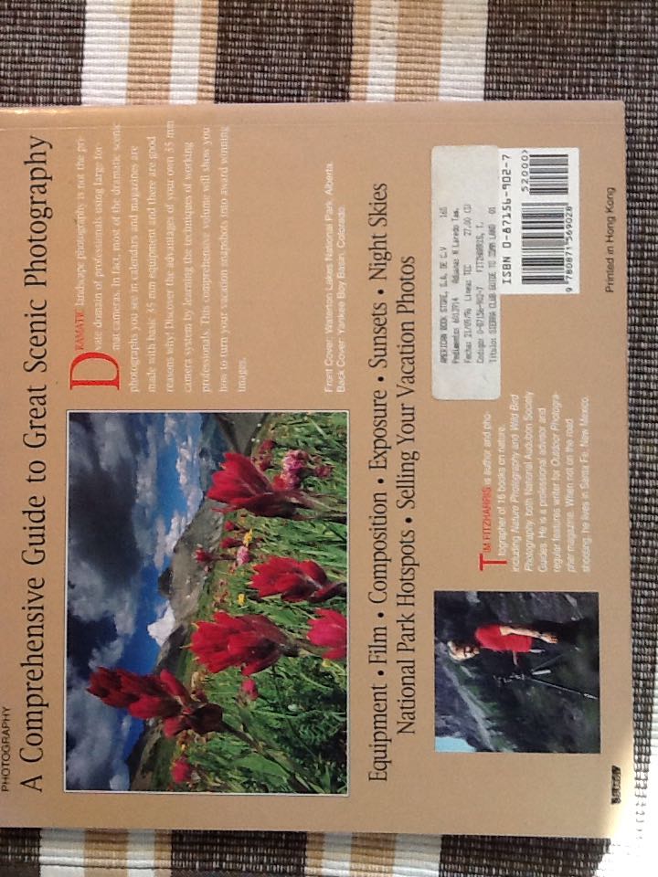 The Sierra Club Guide to 35Mm Landscape Photography - Tim Fitzharris (Sierra Club Books - Paperback) book collectible [Barcode 9780871569028] - Main Image 2