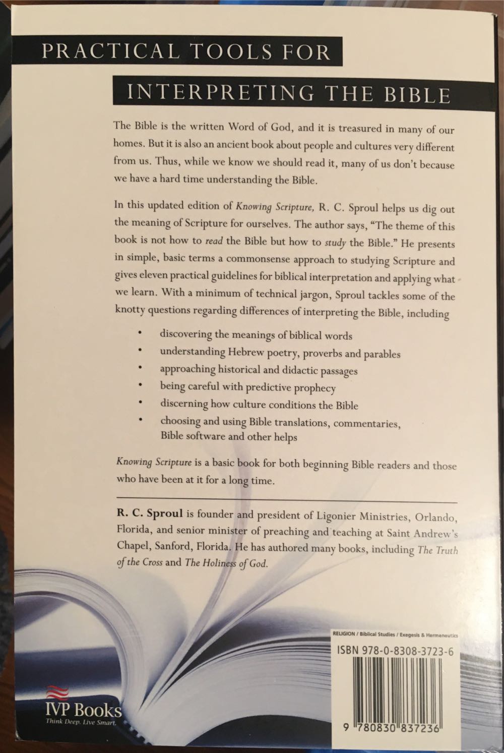 Knowing Scripture - R.C. Sproul (IVP Books - Paperback) book collectible [Barcode 9780830837236] - Main Image 2