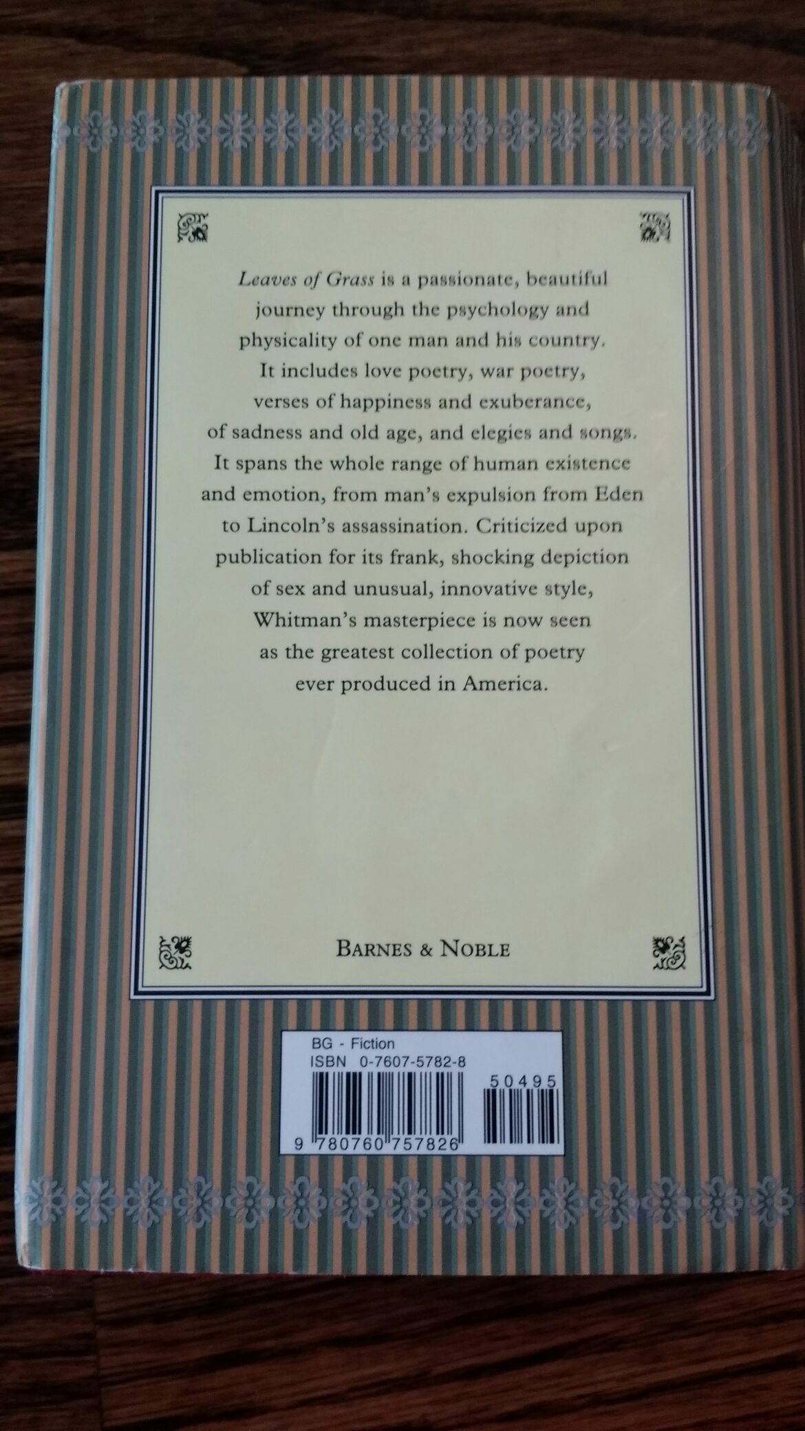 Leaves of Grass - Walt Whitman (Crw Publishing Limited) book collectible - Main Image 2