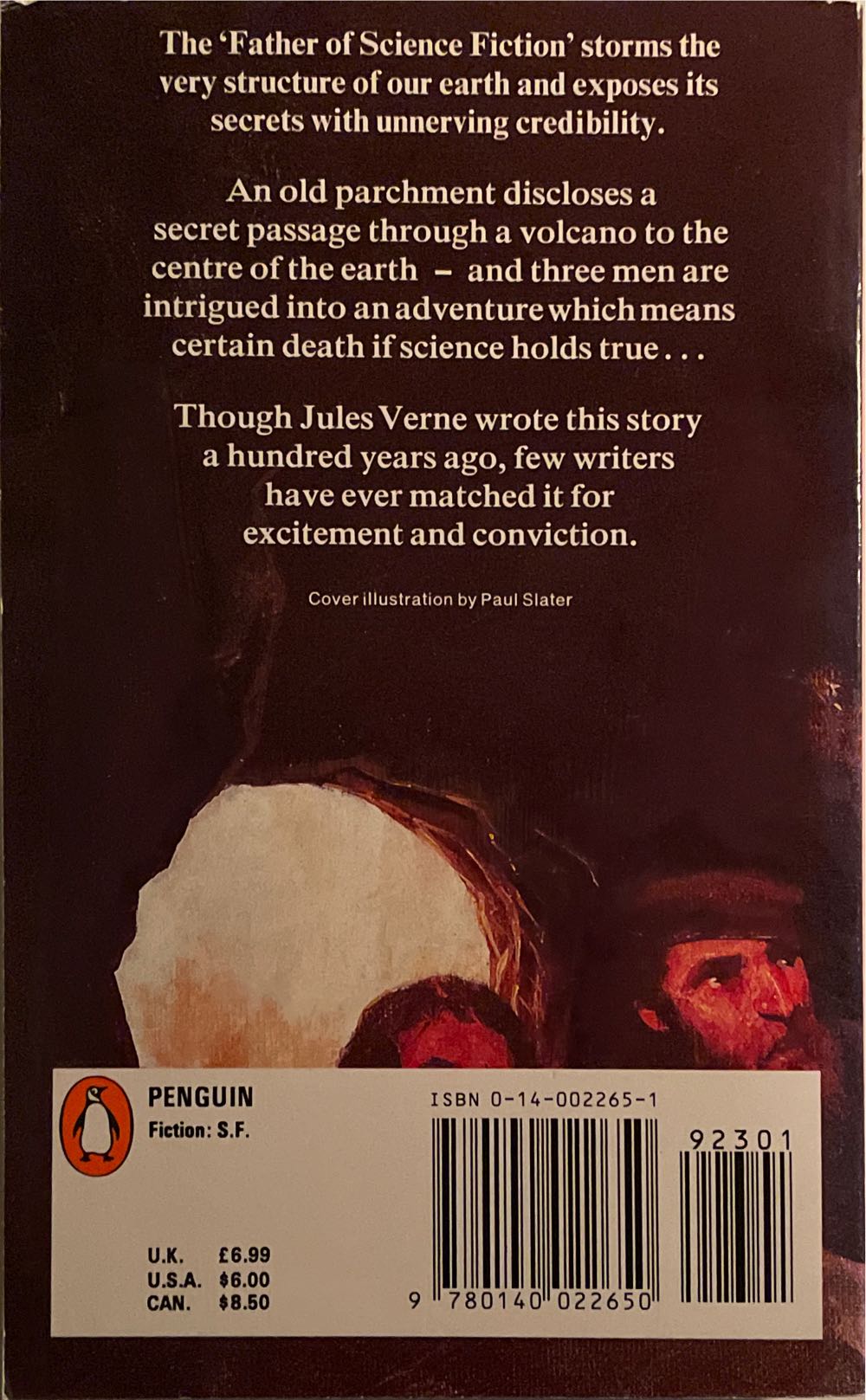 Journey to The Centre of The Earth - Jules Verne (Penguin Books - Paperback) book collectible [Barcode 9780140022650] - Main Image 2