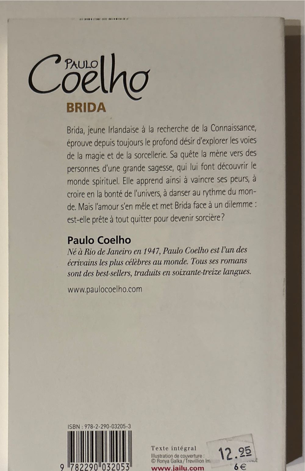 Brida - Paulo Coelho (J’ai Lu) book collectible [Barcode 9782290032053] - Main Image 2