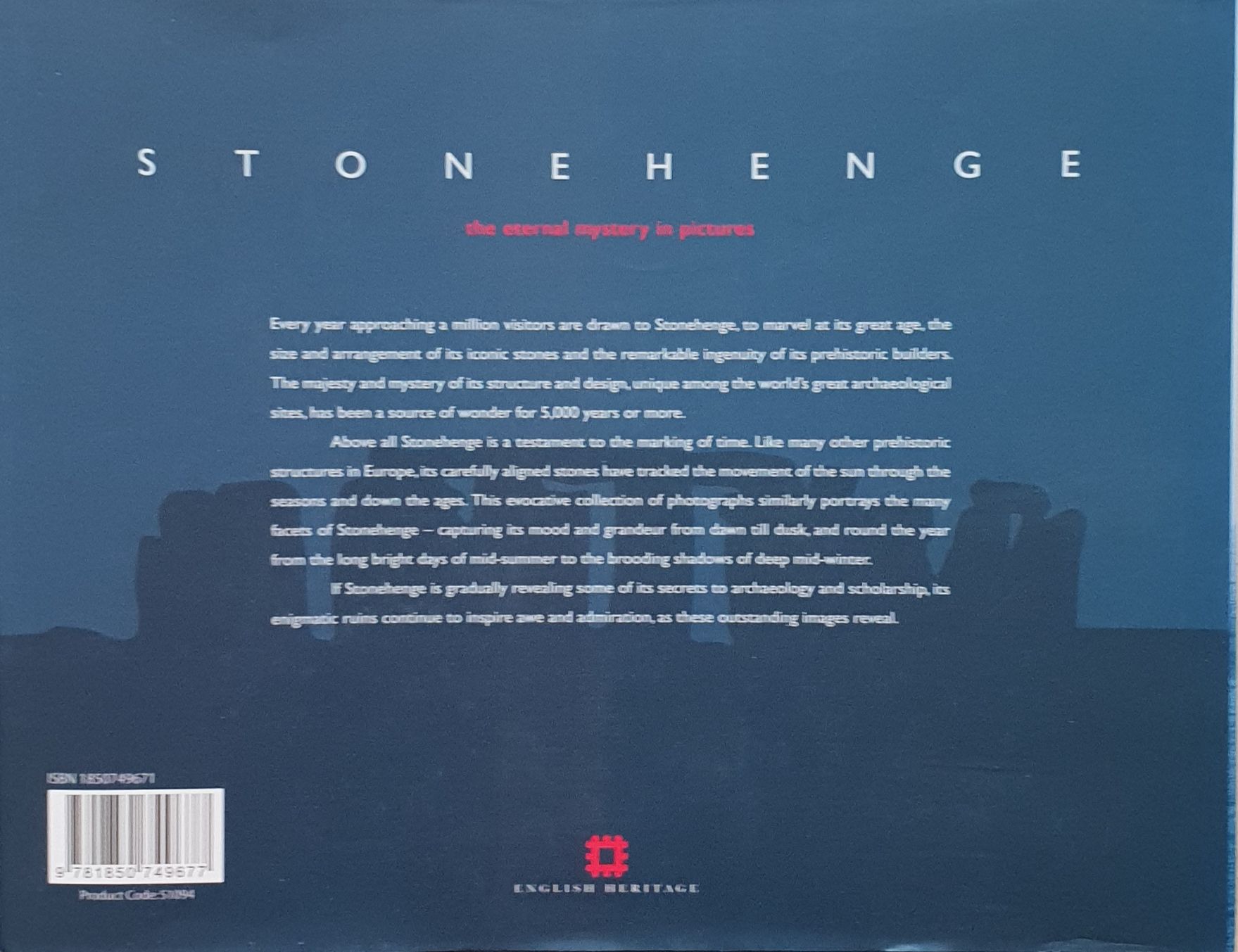 Stonehenge  (English Heritage - Hardcover) book collectible [Barcode 9781850749677] - Main Image 2