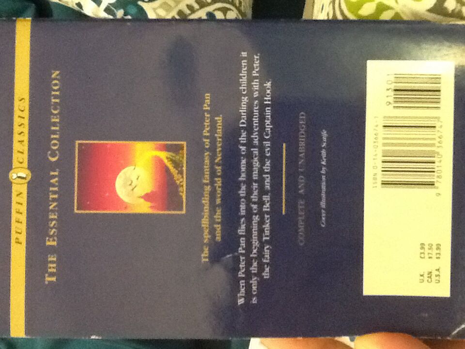 Peter Pan - James M. Barrie (Librio - Paperback) book collectible [Barcode 9780140366747] - Main Image 2