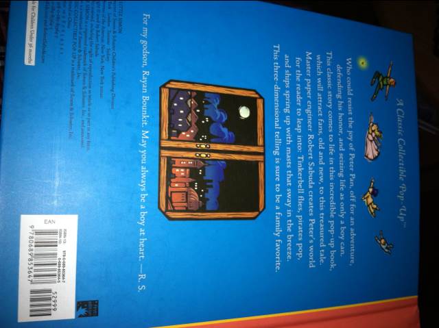 Peter Pan - Disney (Little Simon - Double-fan Adhesive) book collectible [Barcode 9780689853647] - Main Image 2