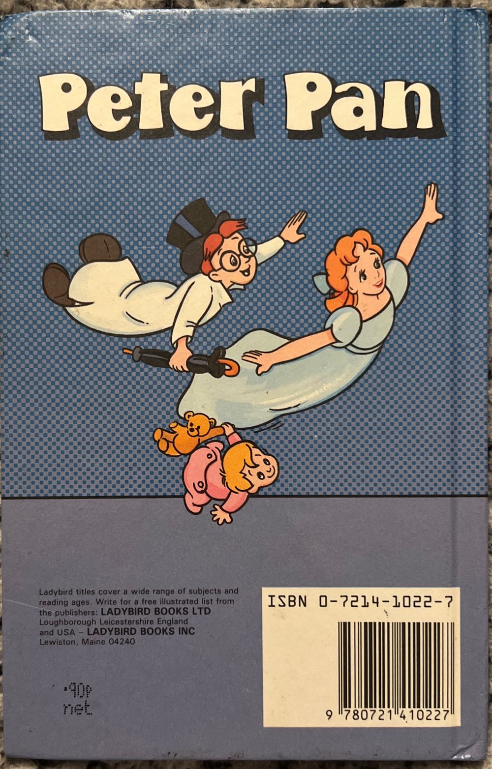 Peter Pan - Disney (Ladybird) book collectible [Barcode 9780721410227] - Main Image 3