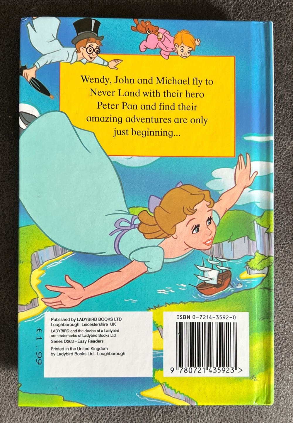 Peter Pan - Disney (Ladybird) book collectible [Barcode 9780721435923] - Main Image 3