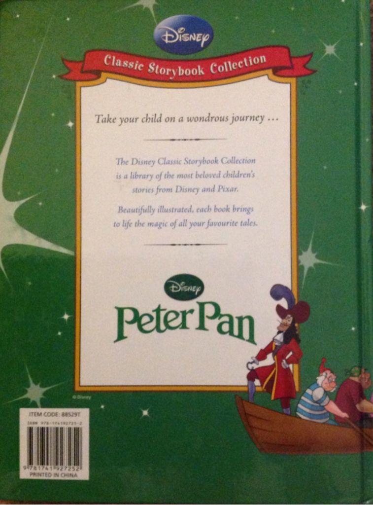 Peter Pan - Dalmation Press book collectible [Barcode 9781741927252] - Main Image 2