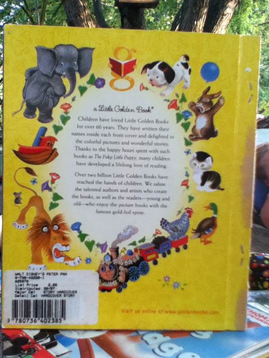 Peter Pan  (Golden Books Publishing) book collectible - Main Image 2