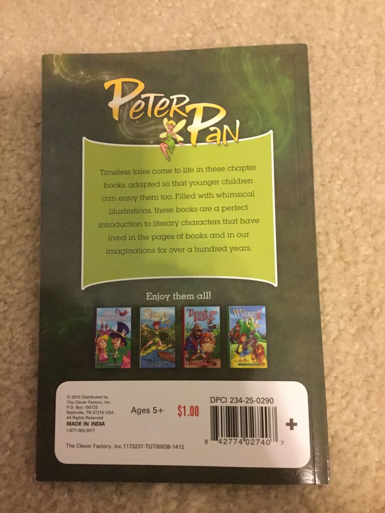 Peter Pan  book collectible - Main Image 2