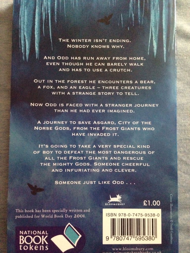 Odd And The Frost Giants - Neil Gaiman (Bloomsbury Publishing - Paperback) book collectible [Barcode 9780747595380] - Main Image 2