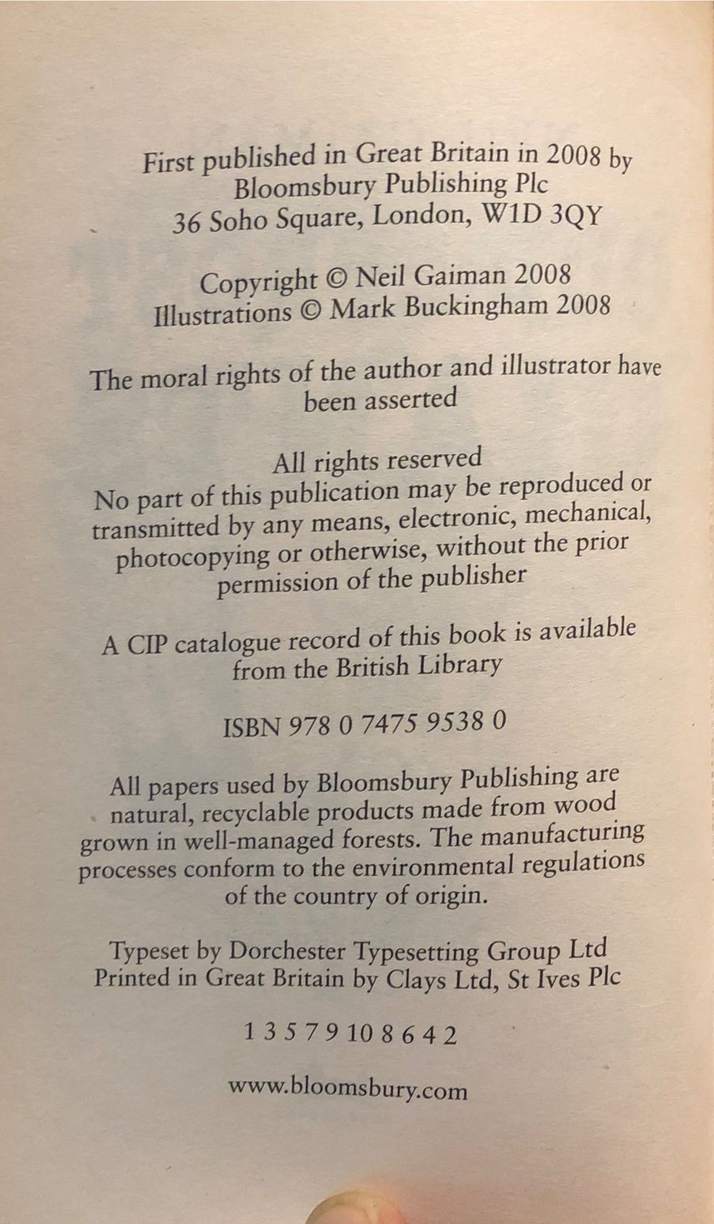 Odd And The Frost Giants - Neil Gaiman (Bloomsbury Publishing - Paperback) book collectible [Barcode 9780747595380] - Main Image 3