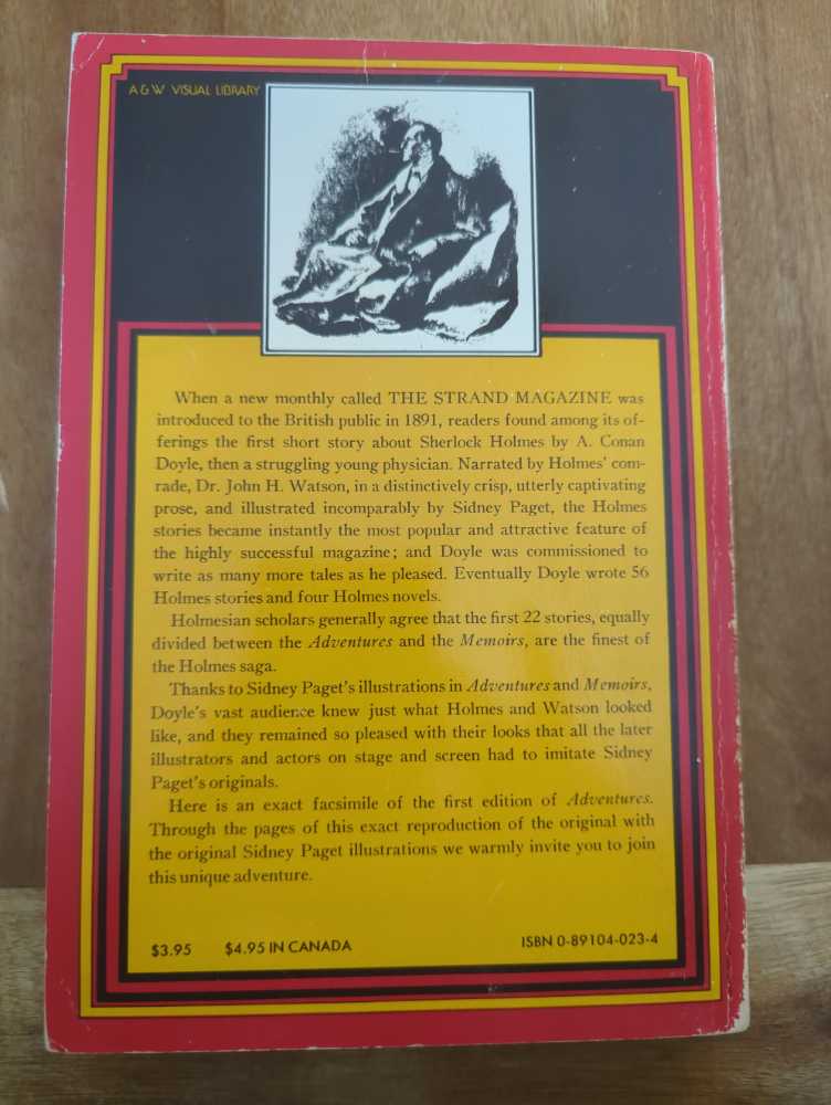 The Adventures Of Sherlock Holmes - Sir Arthur Conan Doyle (W Pub Group - Paperback) book collectible [Barcode 9780891040231] - Main Image 2