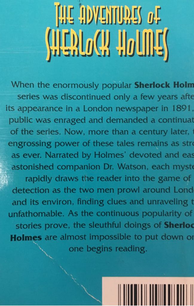 The Adventures Of Sherlock Holmes - Sir Arthur (Book Essentials Promotions, Inc. - Paperback) book collectible [Barcode 9781569602188] - Main Image 2