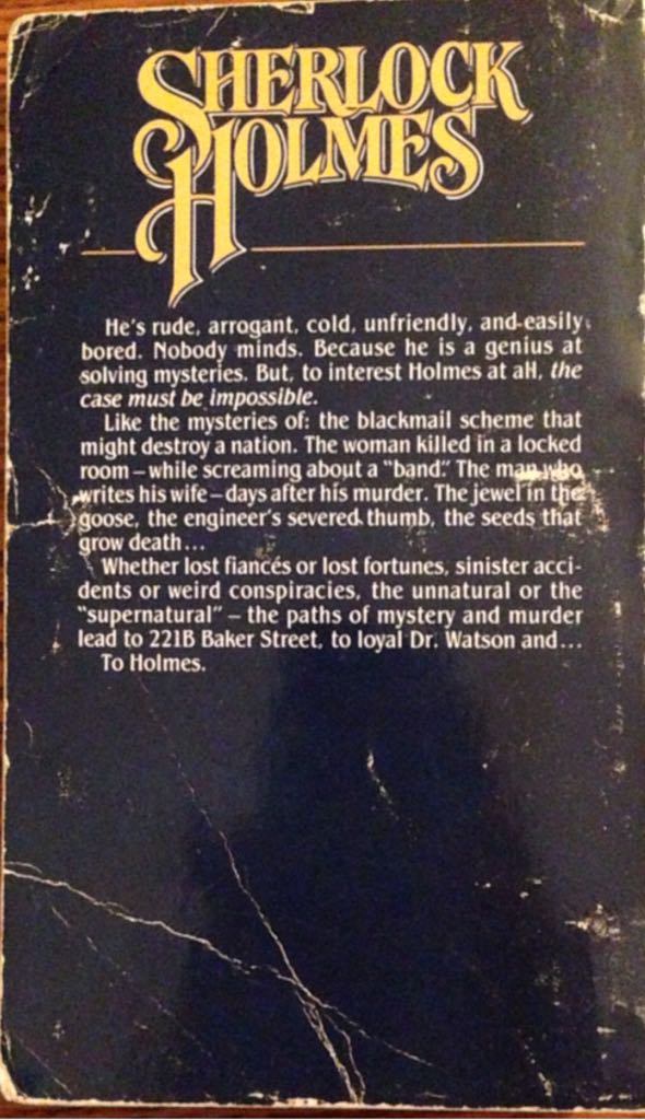 The Adventures Of Sherlock Holmes - Sir Arthur (Aerie - Paperback) book collectible - Main Image 2