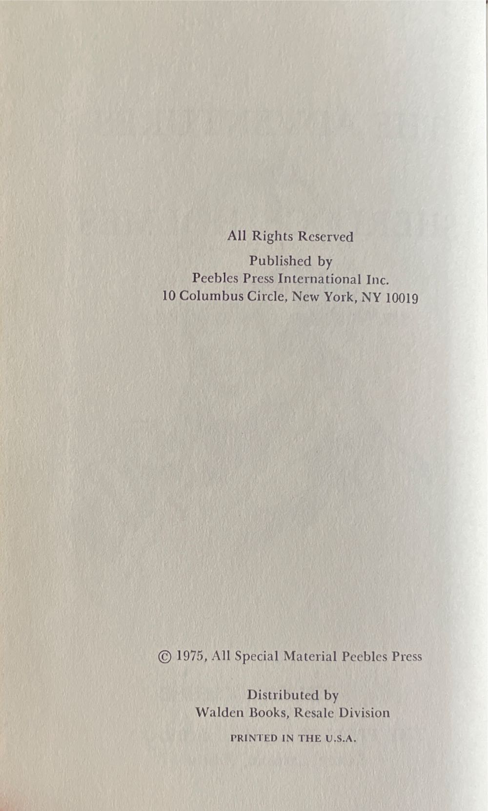 The Adventures Of Sherlock Holmes - Arthur Conan Doyle (The Peebles Classic Library - Hardcover) book collectible - Main Image 3