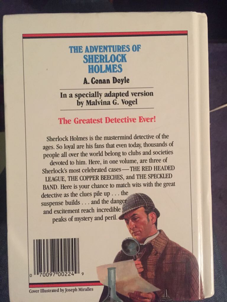 The Adventures Of Sherlock Holmes - Sir Arthur book collectible - Main Image 2