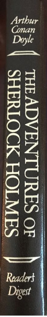 The Adventures Of Sherlock Holmes - Arthur Conan, Sir Doyle (Reader’s Digest - Hardcover) book collectible - Main Image 2