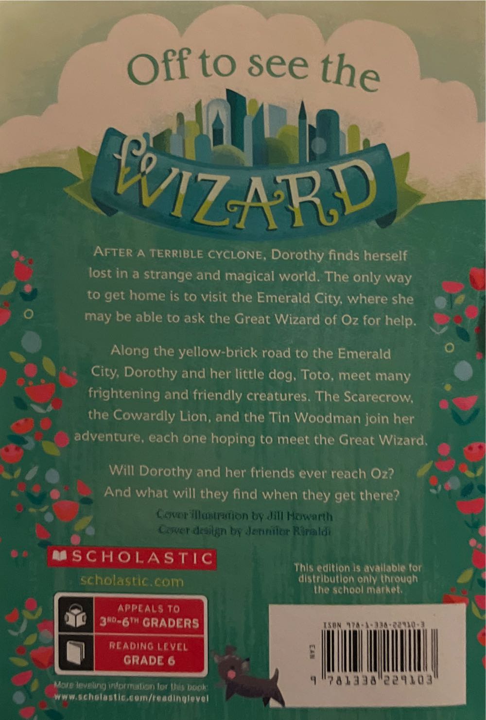 The Wonderful Wizard Of Oz - L. Frank Baum (Scholastic - Paperback) book collectible [Barcode 9781338229103] - Main Image 2