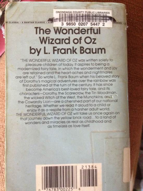 The Wonderful Wizard Of Oz - Frank Baum (Paperback) book collectible - Main Image 2