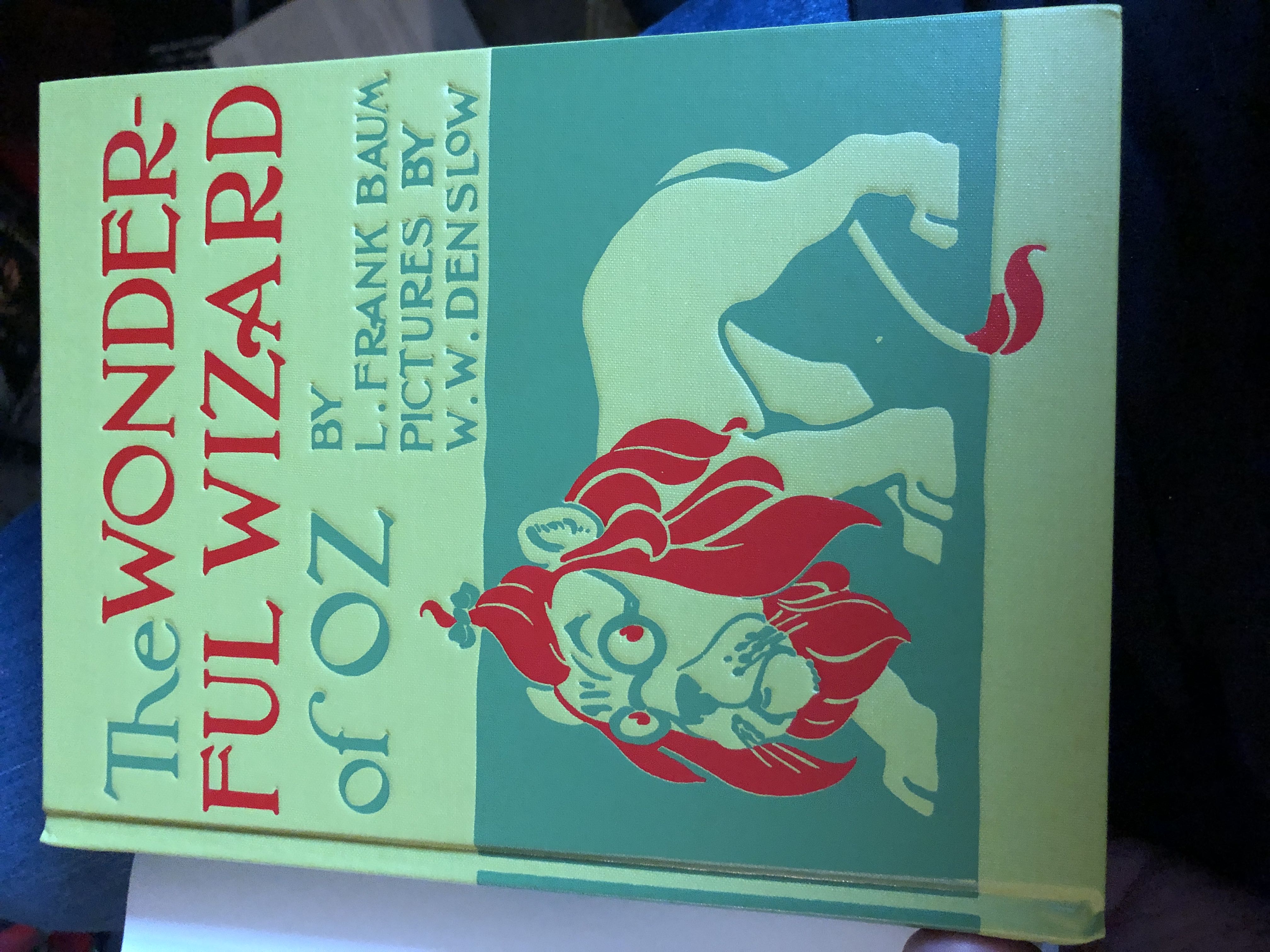 The Wonderful Wizard Of Oz - Frank Baum (Charles Winthrope & Sons - Hardcover) book collectible - Main Image 4