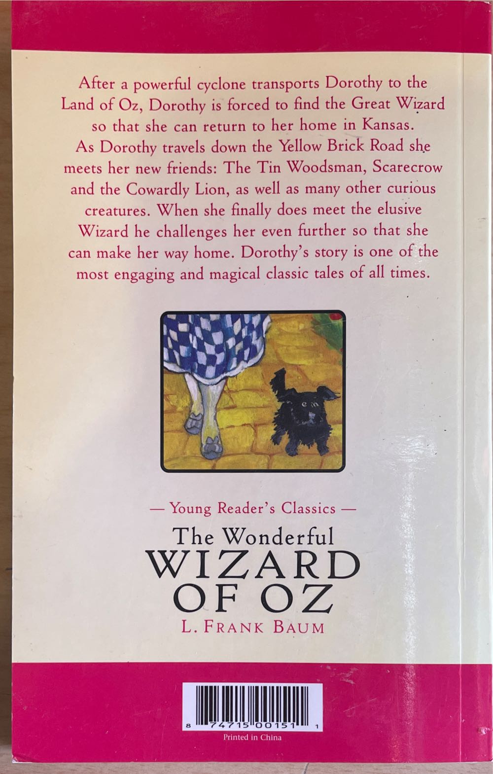 The Wonderful Wizard Of Oz - L. Frank Baum (Wego - Paperback) book collectible - Main Image 2