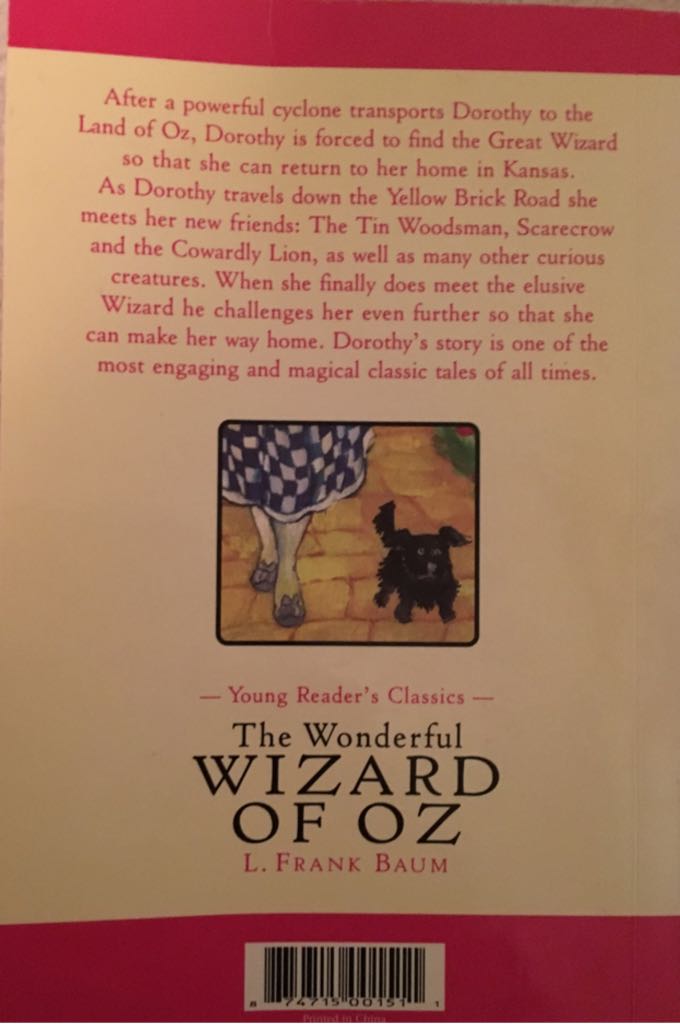 The Wonderful Wizard Of Oz - Frank Baum (Wego, Inc.) book collectible - Main Image 2