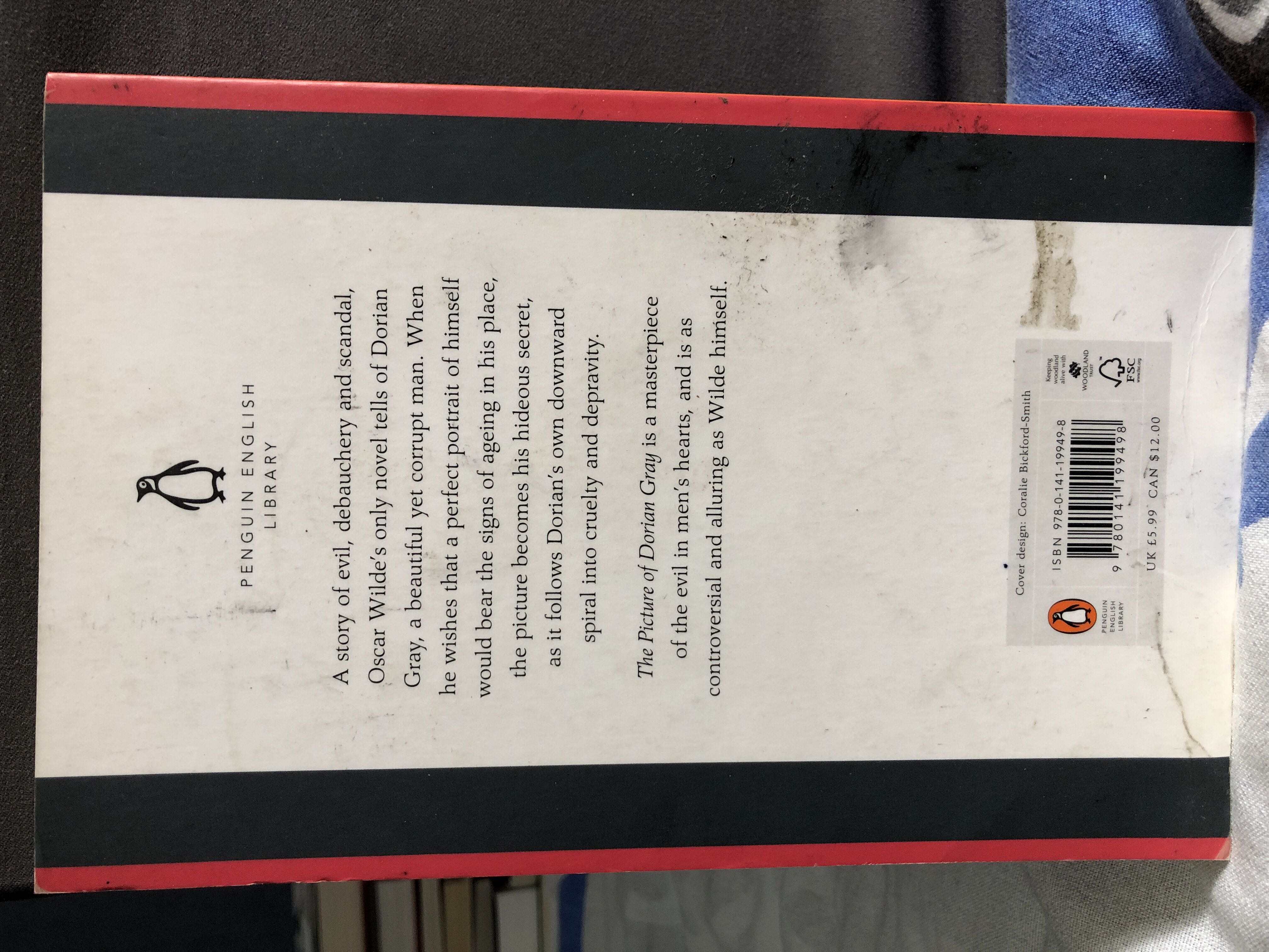 The Picture Of Dorian Gray - Oscar Wilde (Penguin English Library - Paperback) book collectible [Barcode 9780141199498] - Main Image 2