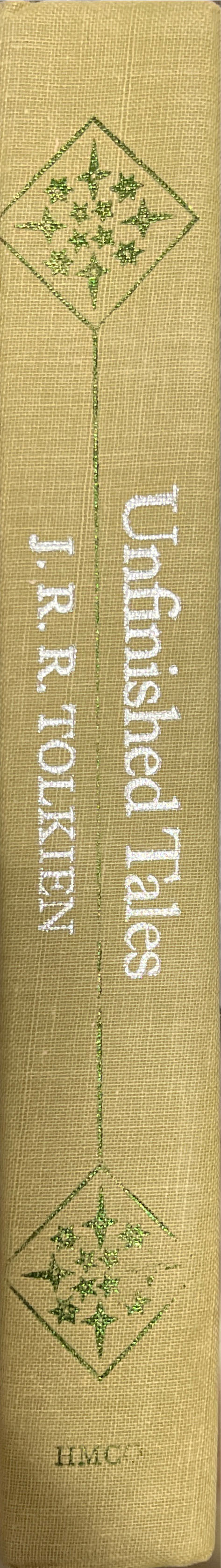 Unfinished Tales - J. R. R. Tolkien (Houghton Mifflin - Hardcover) book collectible [Barcode 9780395299173] - Main Image 3
