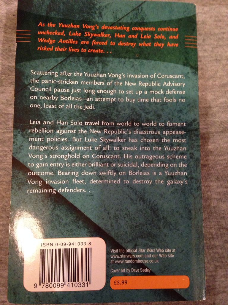 Enemy Lines I: Rebel Dream - Aaron Allston (Vintage - Paperback) book collectible [Barcode 9780099410331] - Main Image 2